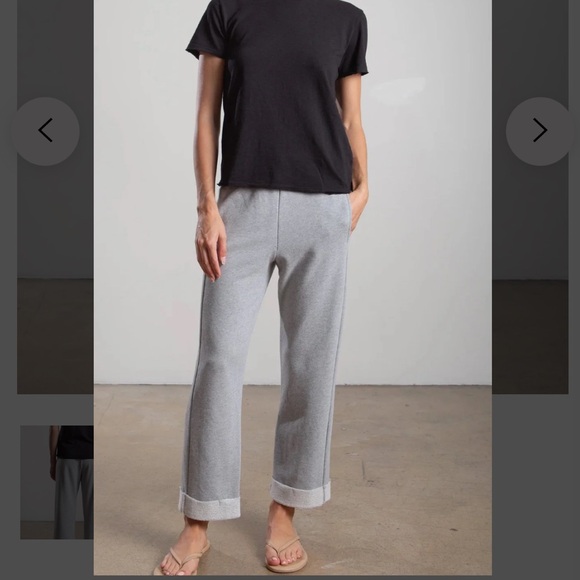 Pharaoh Pants - PHARAOH Leon Sweatpants French Terry Heather Gray